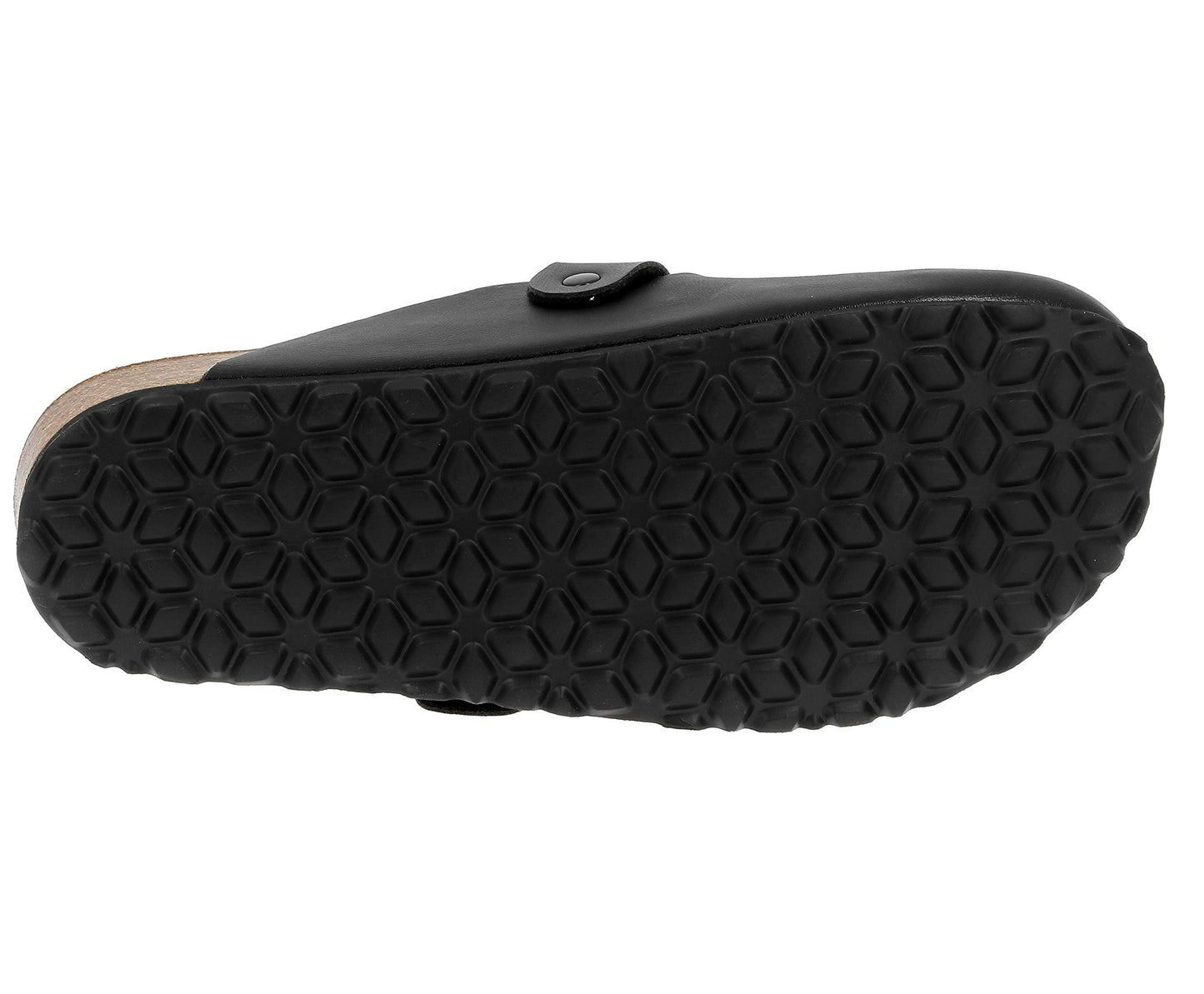 Lico Herren Bioline Clog Pantoletten, Schwarz, 42 EU