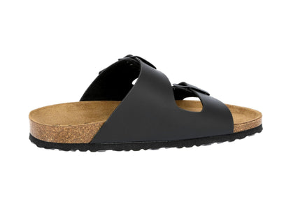 Lico Herren Bioline Man Pantoletten, Schwarz, 48 EU