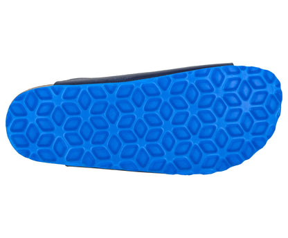 Lico Herren Bioline Kids Pantoletten, Marine Blau, 42 EU
