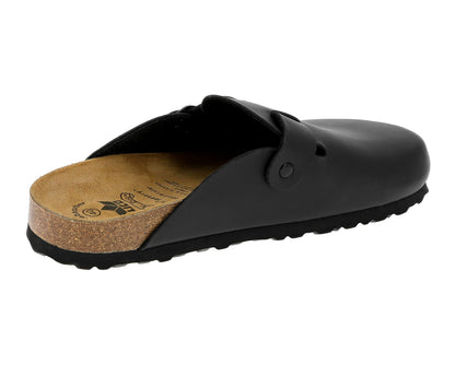 Lico Herren Bioline Clog Pantoletten, Schwarz, 42 EU