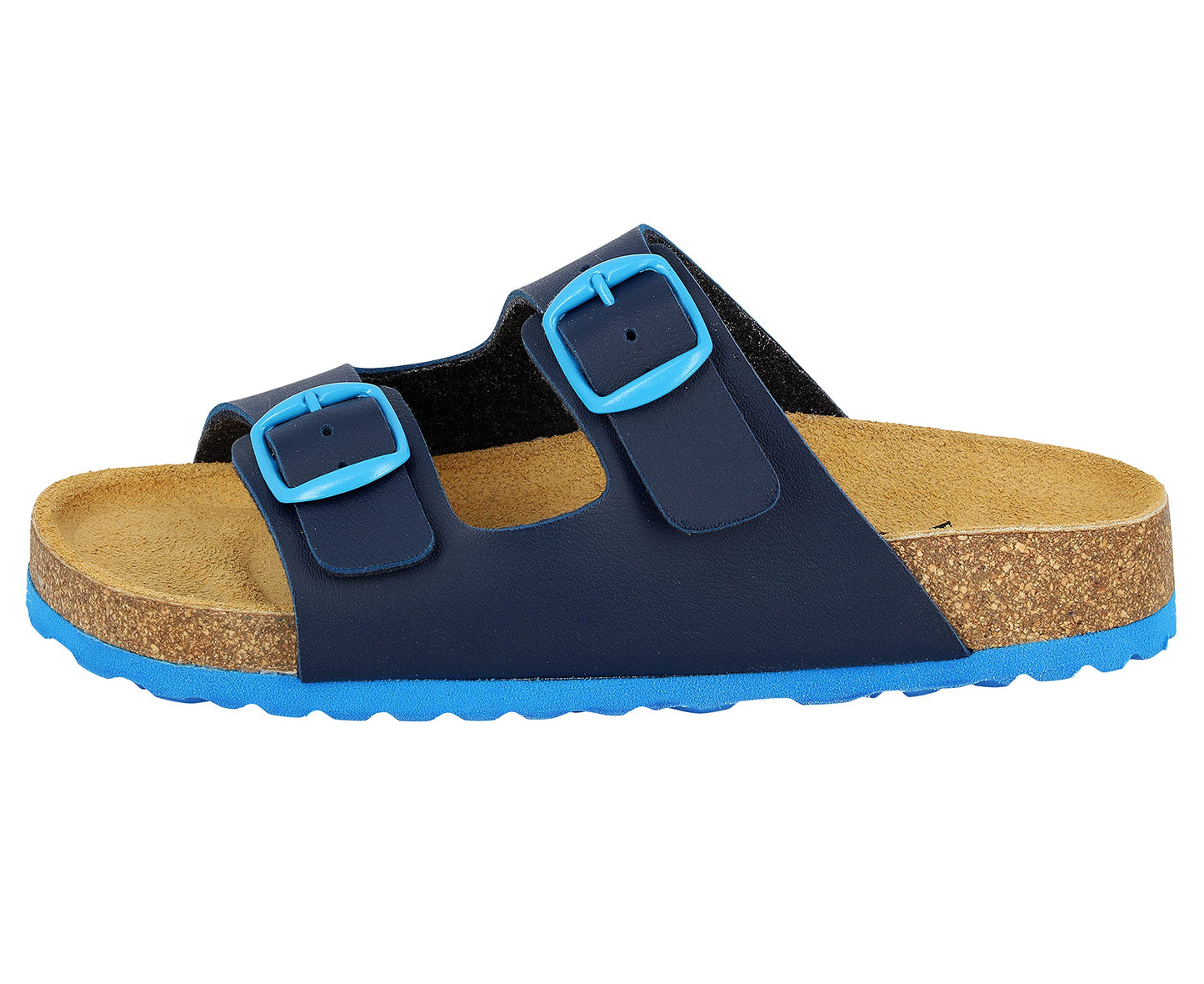 Lico Herren Bioline Kids Pantoletten, Marine Blau, 42 EU
